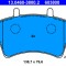ATE 13.0460-3800.2 set placute frana,frana disc