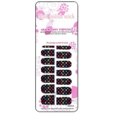 Stickere negre pentrru unghii - LV, INGINAILS