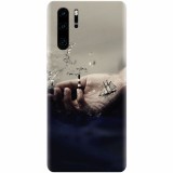 Husa silicon pentru Huawei P30 Pro, 3D Hand Ocean Render