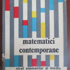 Matematici contemporane-:V.Stefanescu, M.Enache, T.Popa