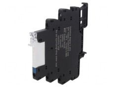 Releu intermediar SPDT 24VDC 6A pentru șină DIN