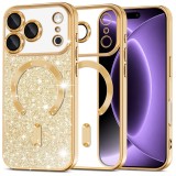 Asteroid GSM - Luxury Glitter MagSafe - iPhone 18 Pro / iPhone 17 Pro - Gold