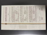 Coala bancnota Eugeniu Carada - certificat de autenticitate nr. 50