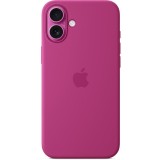 Husa de protectie Apple Silicone Case with MagSafe pentru iPhone 16 Plus - Fuchsia