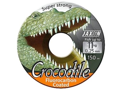 FIR JAXON CROCODILE FLUOROCARBON COATED 150m 0.20mm foto
