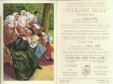 NI950 Folklore belge, Editi&eacute; par C&ocirc;te d&rsquo;Or, Le bon chocolat belge, Folklore C&ocirc;te d&rsquo;Or No 162, Deuxi&egrave;me s&eacute;rie
