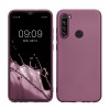 Husa Kwmobile pentru Xiaomi Redmi Note 8, Visiniu, Silicon, KWM000010LR007C, Carcasa