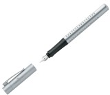 Stilou - Faber-Castell Grip 2011 F (Argintiu) | Faber-Castell