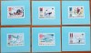 REP. HAUTE- VOLTA-&#039;&#039;CENTENAR UPU&#039;&#039;6COLITE de lux NEDANT.-MNH -NESTAMPIL.-VEZI SCAN, Nestampilat