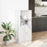 Gossi dulap de bucatarie, alb, 57x41,5x131,5 cm, lemn prelucrat