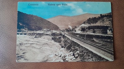 Carte postala, Comarnic vedere spre Palat, inceput de secol XX foto