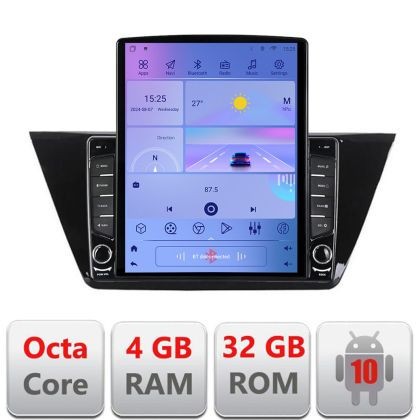 Navigatie VOLKSWAGEN TOURAN 2016- H-3144 ecran tip TESLA 9.7&quot; cu Android Radio Bluetooth Internet GPS WIFI 4+32GB DSP CarStore Technology
