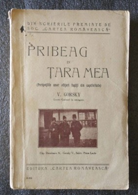 V. Gorsky - Pribeag &amp;icirc;n țara mea : peripețiile foto