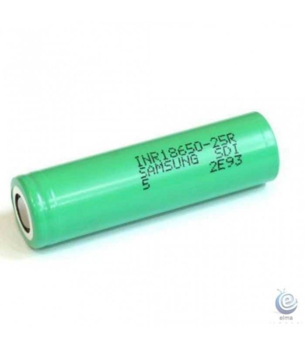 Acumulator industrial Li-ion terminal plat 18650 3.7V 2500mAh 20A