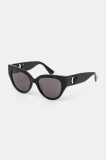 Kurt Geiger London ochelari de soare femei, culoarea negru, 4040600679
