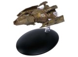 Macheta Nava Star Trek Hirogen Hunter Brown/Gold, Metal, Suport Inclus, Colectie, 8+