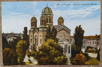 Biserica Domnita Balasa, Bucuresti// CP foto