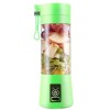 Mini Blender Portabil USB, Electric, 380ml, Sucuri/Smoothie, Baterie 2000mAh, Verde/Roz/Albastru