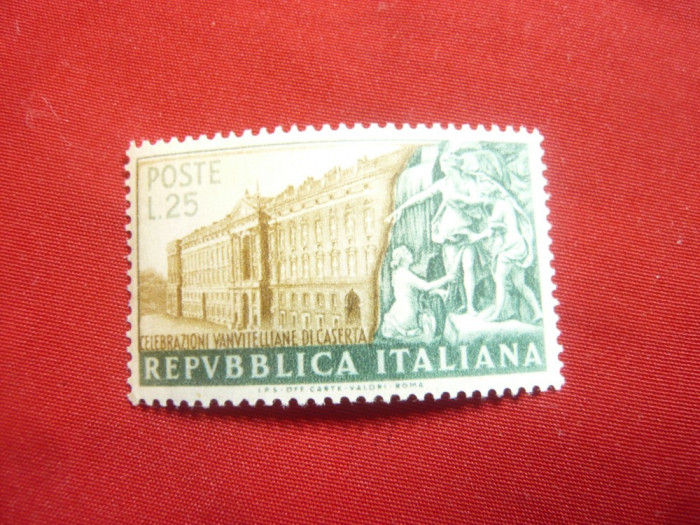 Serie Italia 1952 -200 Ani Casserta ,1 valoare 25 Lire