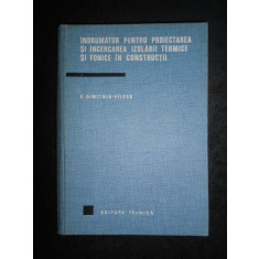 Indrumator pentru proiectarea si izolarii termice si fonice in constructii