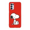 Husa compatibila cu Oppo Find X5 Pro, Viceversa, model Snoopy likes the red color, Silicon, TPU, Transparent, Carcasa