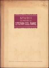 HST 182SP Studii cu privire la Ștefan cel Mare 1956