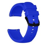 Curea ceas Smartwatch Samsung Galaxy Watch 4, Watch 4 Classic, Gear S2, iUni 20 mm Silicon Blue