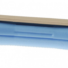 Set 12 bucati bigudiuri din plastic cu elastic pentru permanent ALBASTRU 60 mm x grosime 13 mm