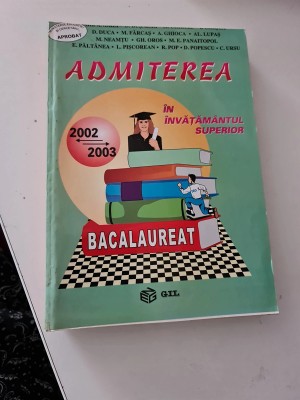 Admiterea &amp;icirc;n &amp;icirc;nvățăm&amp;acirc;ntul superior, bacalaureat foto