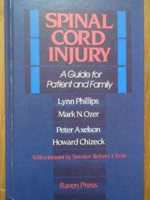 Spinal Cord Injury A Guide For Patient And Family - L. Phillips M.n. Ozer P. Axelson H. Chizeck ,281758 foto
