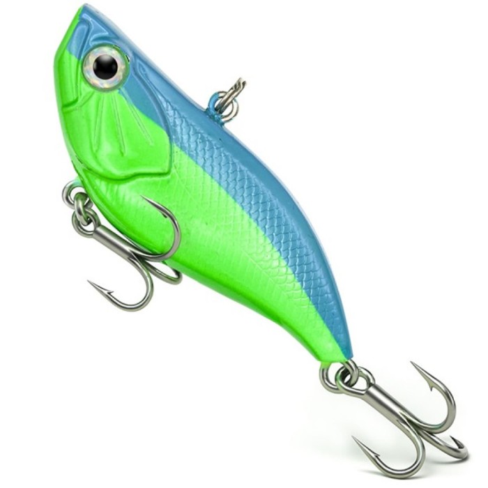Vobler FAST STRIKE Kenshin Sinking Vib, 5.5cm, 18g, Ice Chartreuse, 1buc/pac