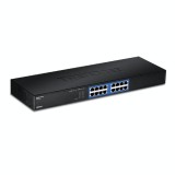 Cumpara ieftin Switch GREENnet rack mount 16 porturi Gigabit - TRENDnet TEG-S16G