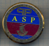 AX 890 INSIGNA -PREFECTURA POLITIEI PARIS -FRANTA -AGENT ASP-PENTRU COLECTIONARI