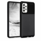 Cumpara ieftin Husa pentru Samsung Galaxy A52 / Galaxy A52 5G / Galaxy A52s 5G, Silicon, Gri, 55252.01, Carcasa, Kwmobile