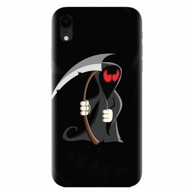 Husa silicon pentru Apple Iphone XR, Grim Reaper foto