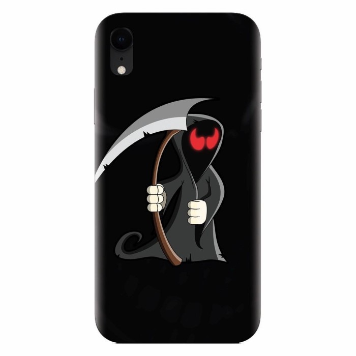 Husa silicon pentru Apple Iphone XR, Grim Reaper