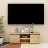 Comoda TV, 110x30x40 cm, lemn masiv de pin