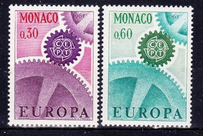 Monaco 1967 Europa CEPT MNH AC.320 foto