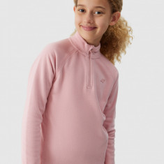 Lenjerie termoactivă din fleece (bluză) pentru fete - roz