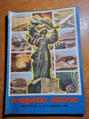 revista magazin istoric noiembrie 1989 foto