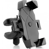 Suport Telefon Automat Universal Hessa pentru Ghidon Bicicleta/Motocicleta, Rotire 360&deg;, Anti-Vibratii