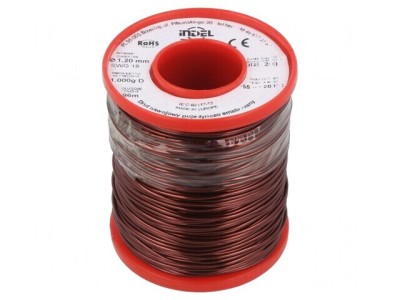 S&amp;acirc;rmă Bobină Emailată 1,2mm 1kg Cu 65-200&amp;deg;C foto