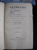 Gramatica Latina J.R. Madvig, 1885, Franceza, Carte Veche Bibliofilie, Paris, 210 Pagini
