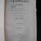GRAMMAIRE LATINE - J.R. MADVIG (GRAMATICA LIMBII LATINE)