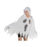 Poncho pentru adulti Fantoma Alba marime M