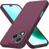 Husa Soft Touch, slim, ALC Mobile, anti soc, compatibila cu Honor 400 Lite 5G, Visiniu Tpu