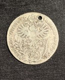 Moneda 20 kreuzer 1775 Austria, Europa