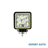 Proiector led patrat de 27w 12/24v spot beam 30&deg; cu angel eyes lw016 Alta marca Alt model #7