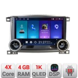Navigatie Toyota Land Cruiser L100 2002-2008 Kit-l100 Edotec 4+64 10.5 inch Incell 1K android Wifi 5Ghz gps internet v1