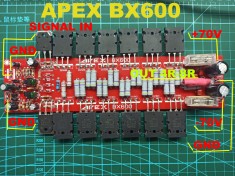 Modul amplificator audio de putere APEX BX600 BX22 600W foto